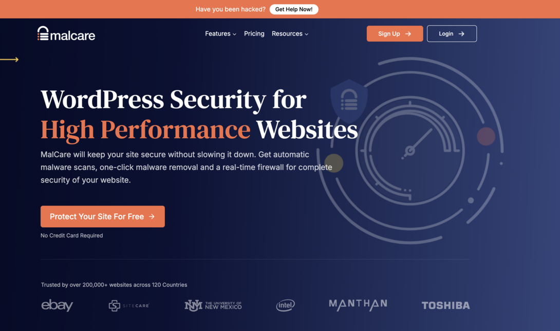 MalCare WordPress Security Plugin Website
